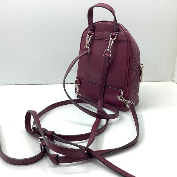 Kate Spade Natalia Mini Convertible Backpack Blackberry Preserves - Picture 6 of 14